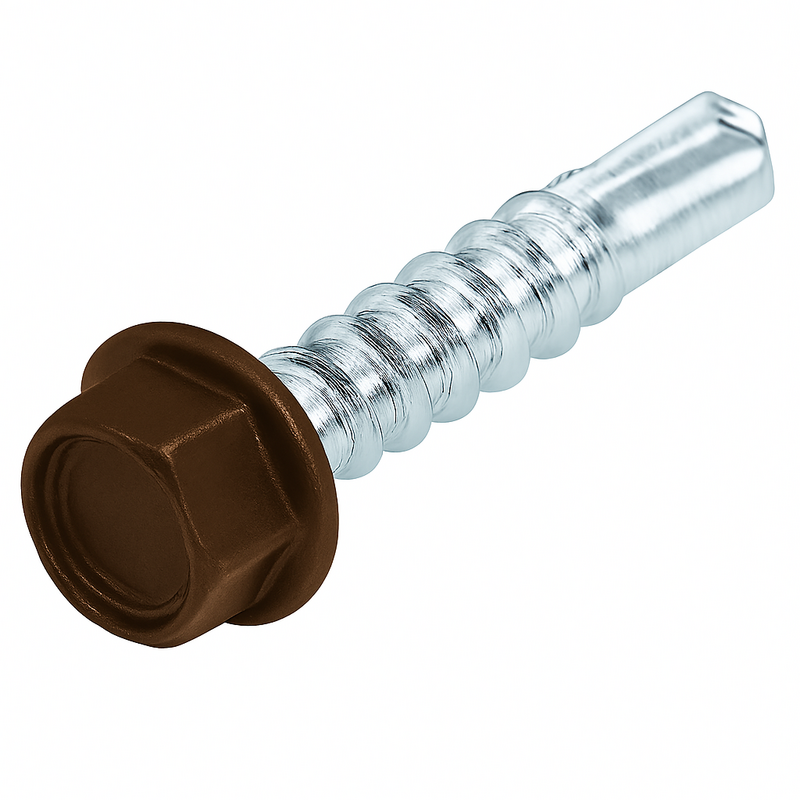 8T50TUX0Z/20BN 8-18 X 1/2 U/S HWH SDS PT.#20 BROWN  ZINC